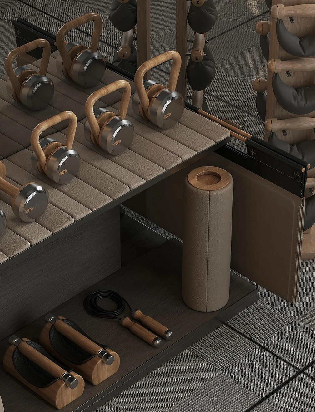 Separate Gym Spaces